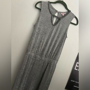 Juicy Couture Grey Pants Romper Jumpsuit